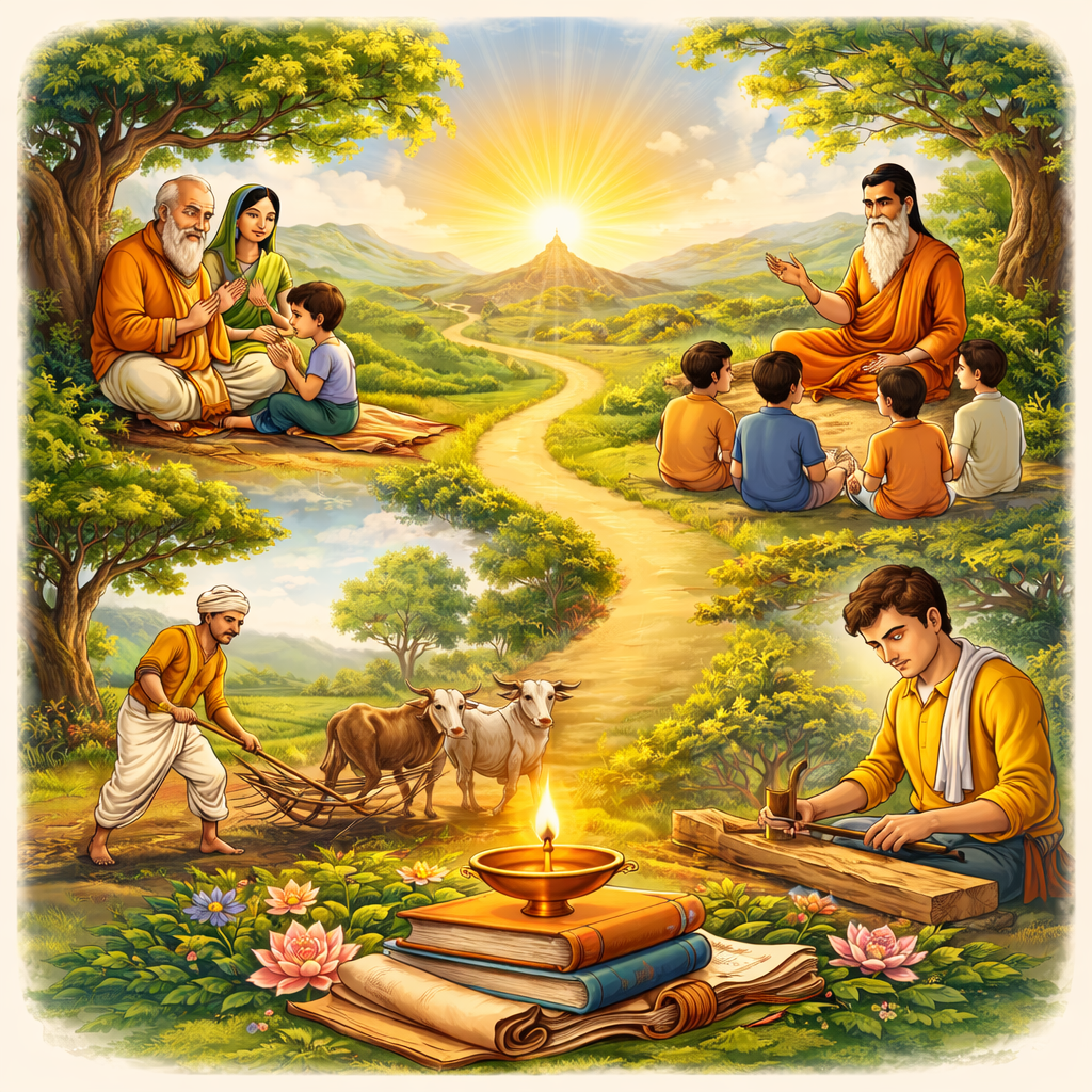 जहाँ सत्य और श्रम हैं, वहीं श्रेष्ठ जीवन है