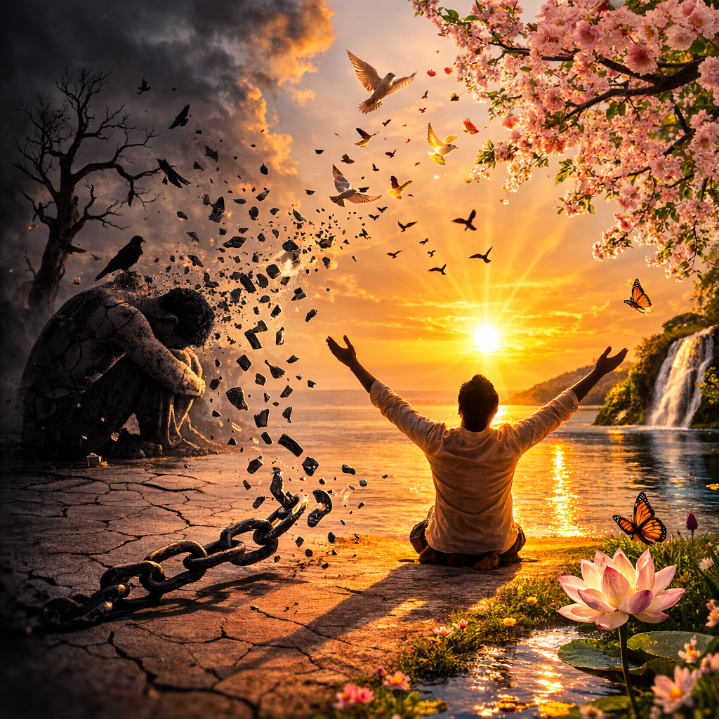 अहंकार का अंधकार और समर्पण का प्रकाश”