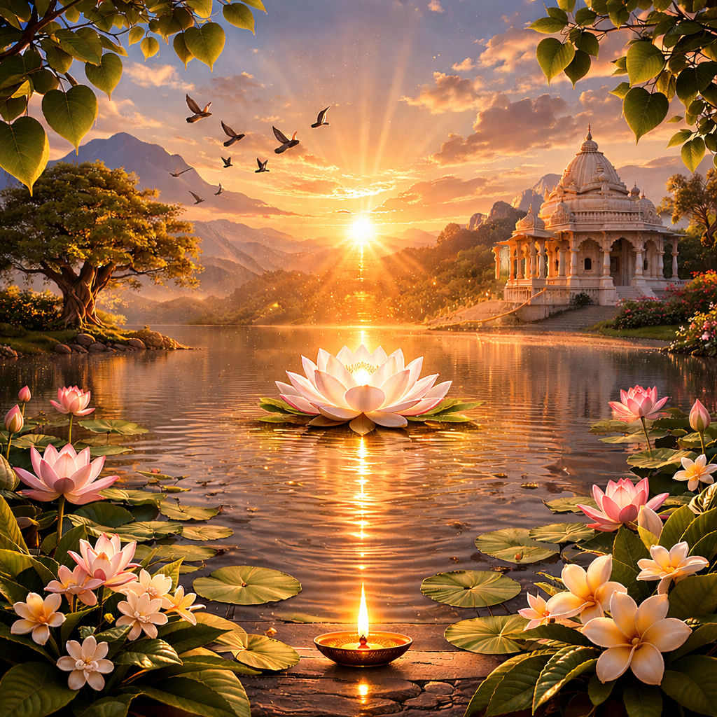 जहाँ हृदय सच्चा और पवित्र, वहीं आत्मसंतोष साक्षात